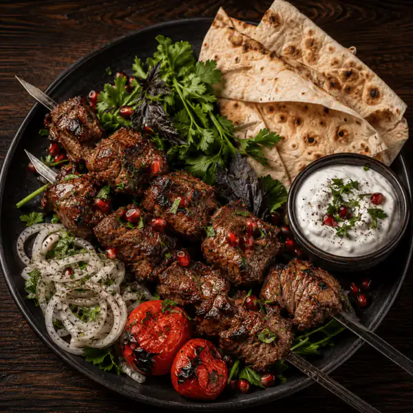 Schaschlik vom Lamm — Gurman Gastro, Hannover