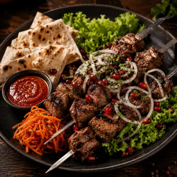 Schaschlik vom Schwein — Gurman Gastro, Hannover