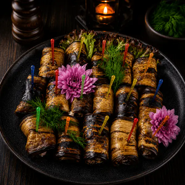 Баклажаны с орехами — Gurman Gastro, Ганновер