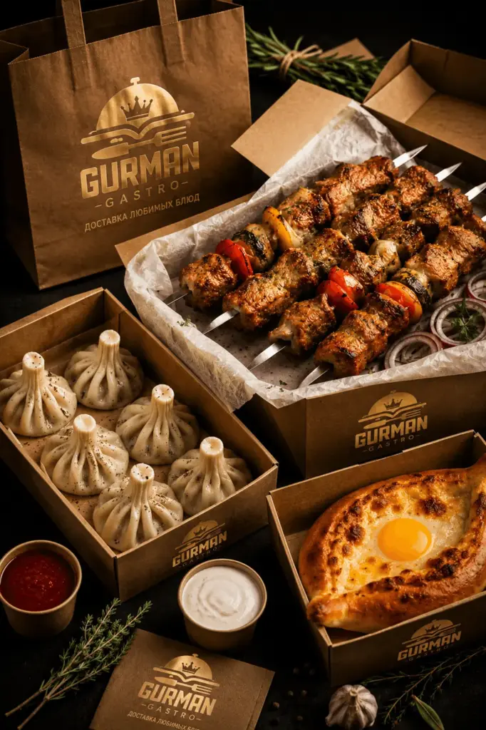 Доставка кавказской кухни по Ганноверу — Gurman Gastro